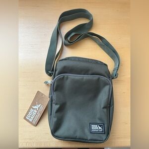 Eddie Bauer Olive Crossbody Bag (new w/ tags)